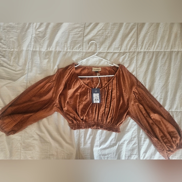 Small Rust Top by Universal Thread - Picture 2 of 5